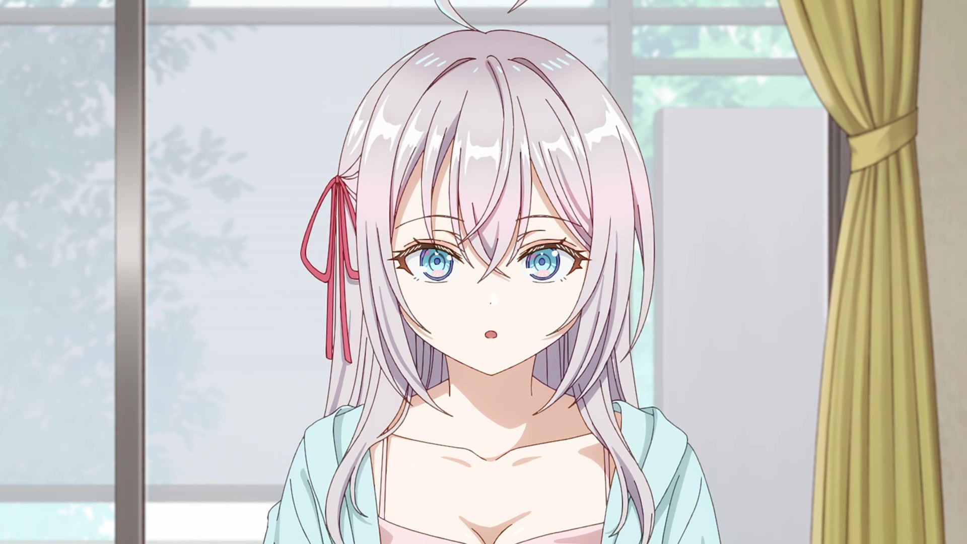 Alya looks surprised in the Roshidere Season 2 teaser.