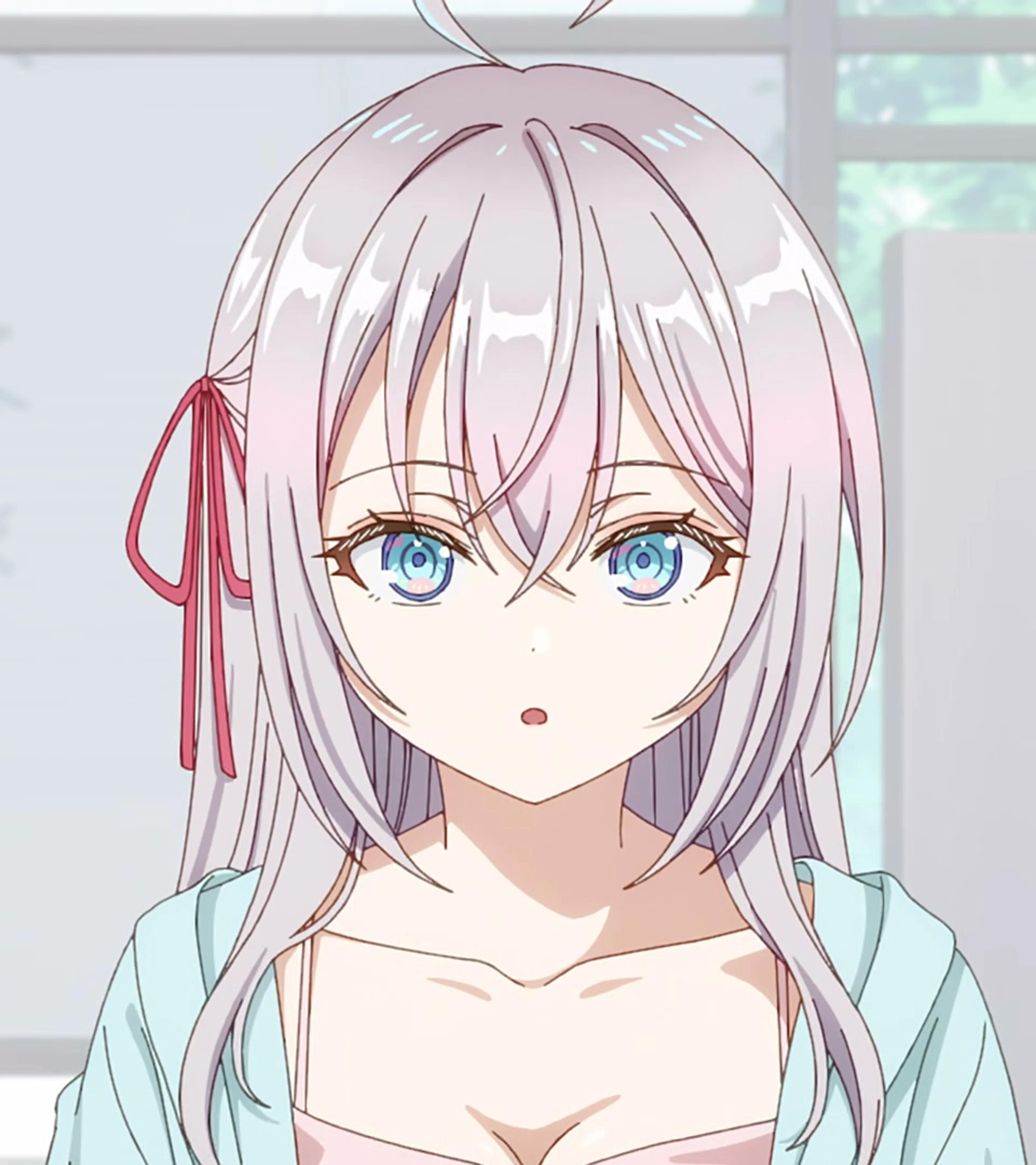 Alya looks surprised in the Roshidere Season 2 teaser.