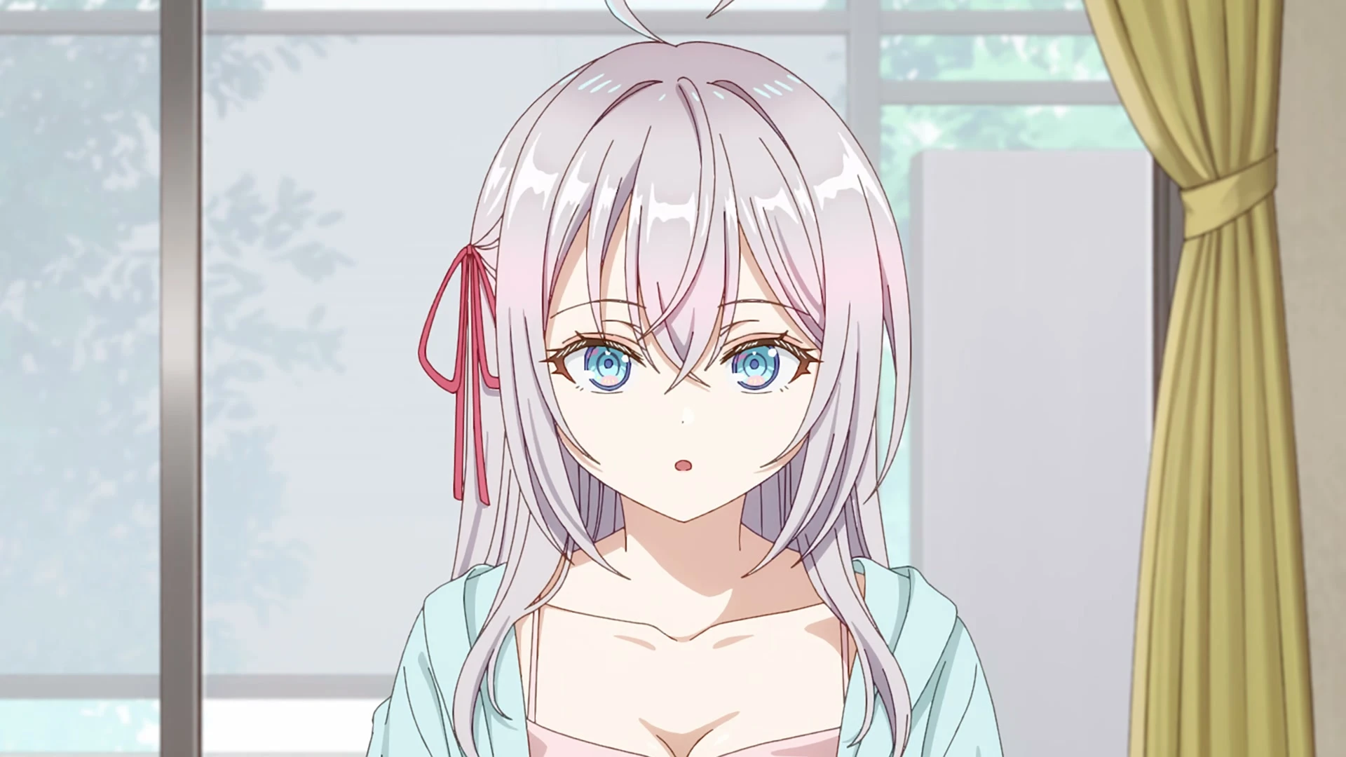 Alya looks surprised in the Roshidere Season 2 teaser.