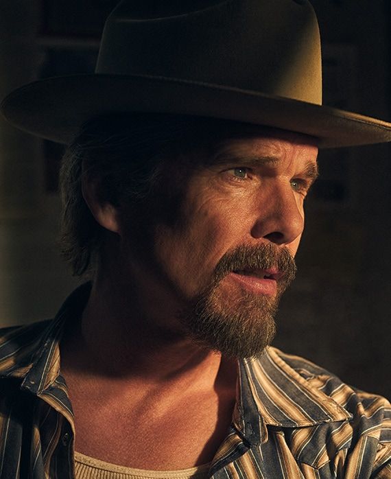 Ethan Hawke as Lee Raybon in a close-up publicity portrait.