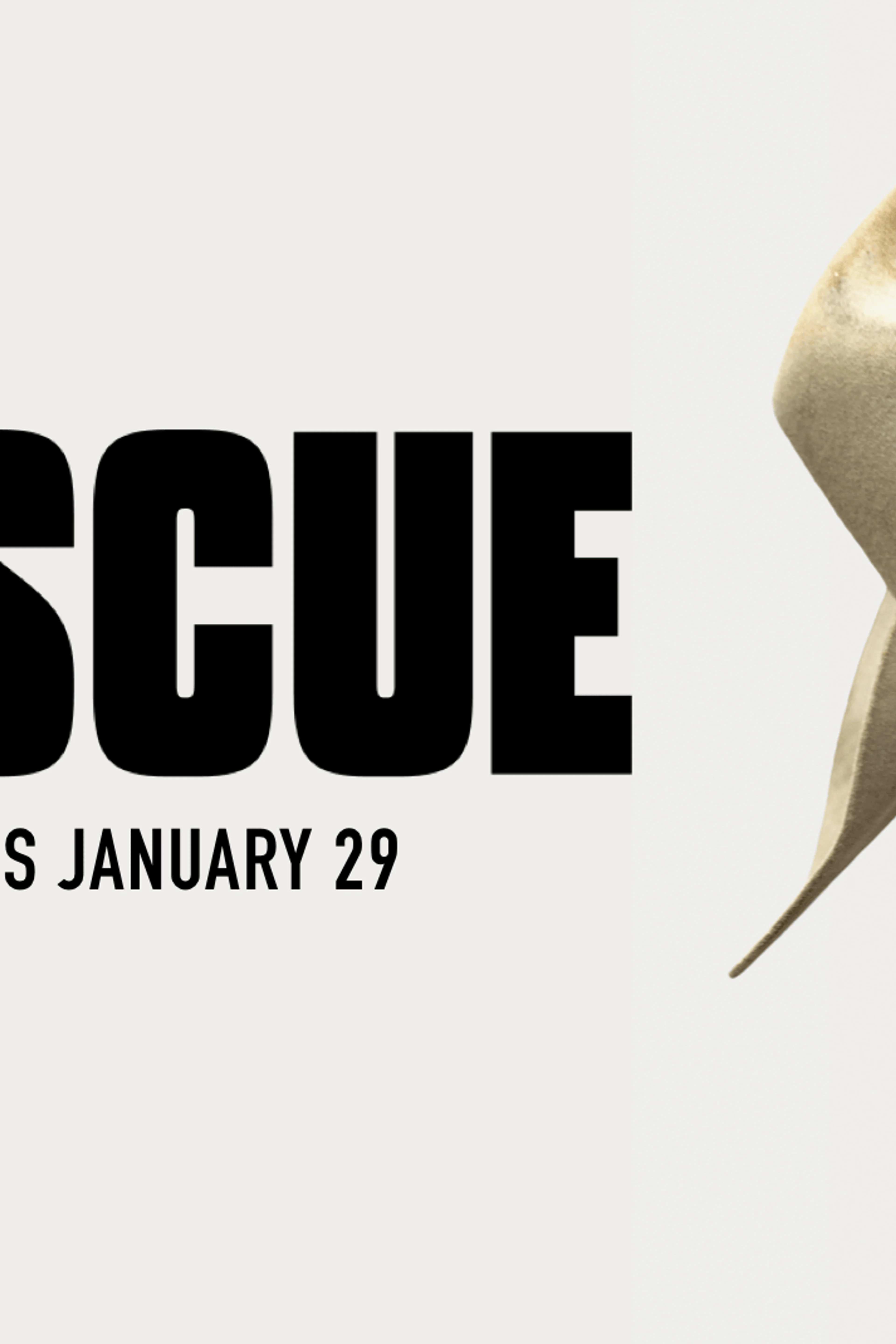 The Rescue official key art with Brandon Sklenar in a cowboy hat.
