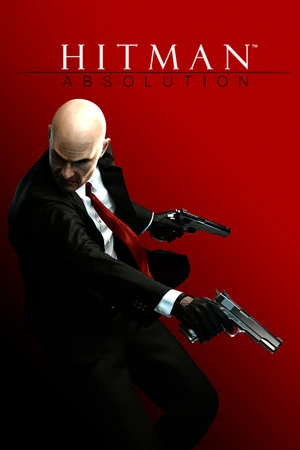 Official Hitman: Absolution portrait cover showing Agent 47 and the native title.
