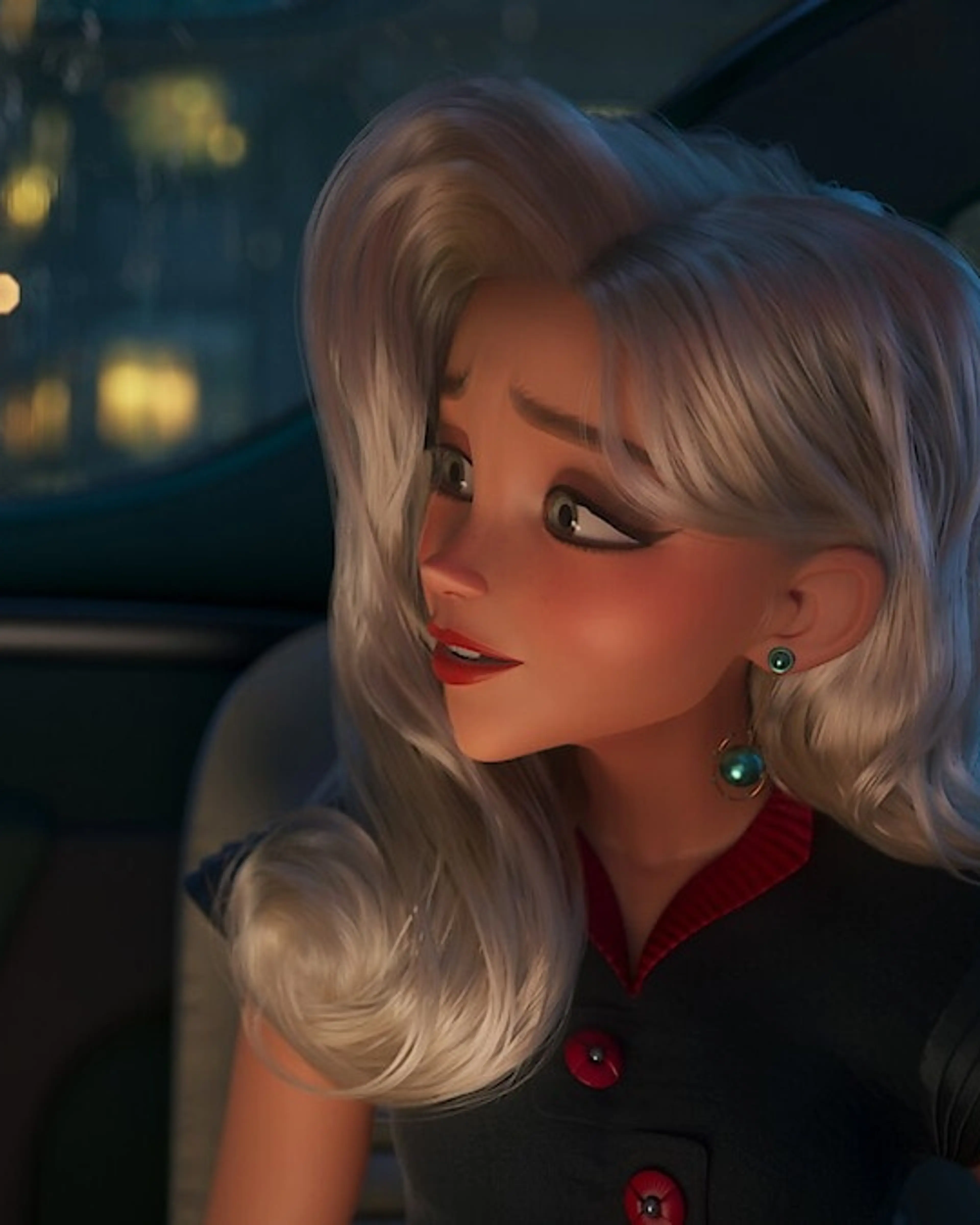 Venus Nova, voiced by Scarlett Johansson, in an official film still.