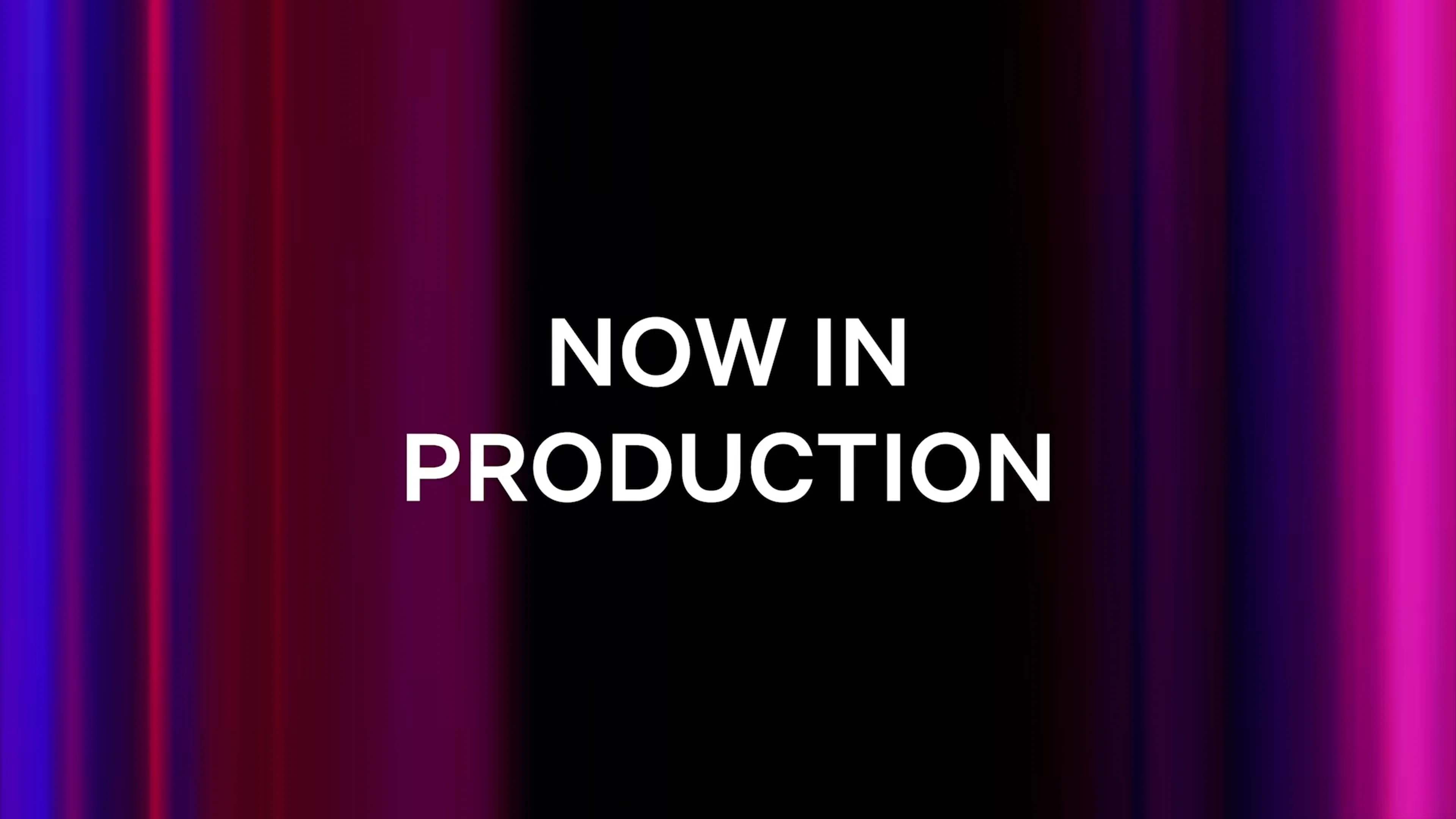 The words Now in Production appear on screen at the end of The Inbetweeners 3 announcement.
