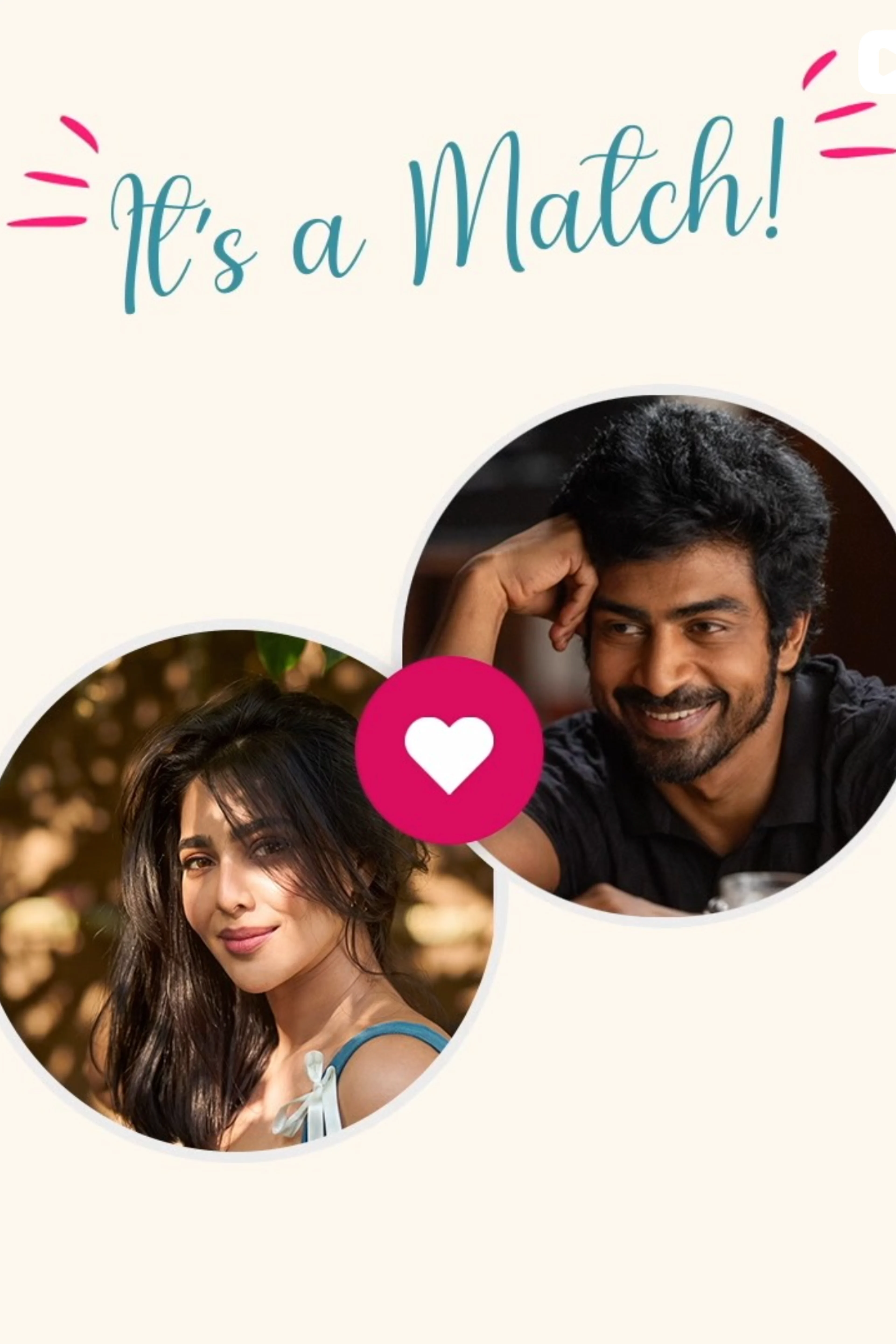 Netflix poster for the Tamil romantic series #Love.