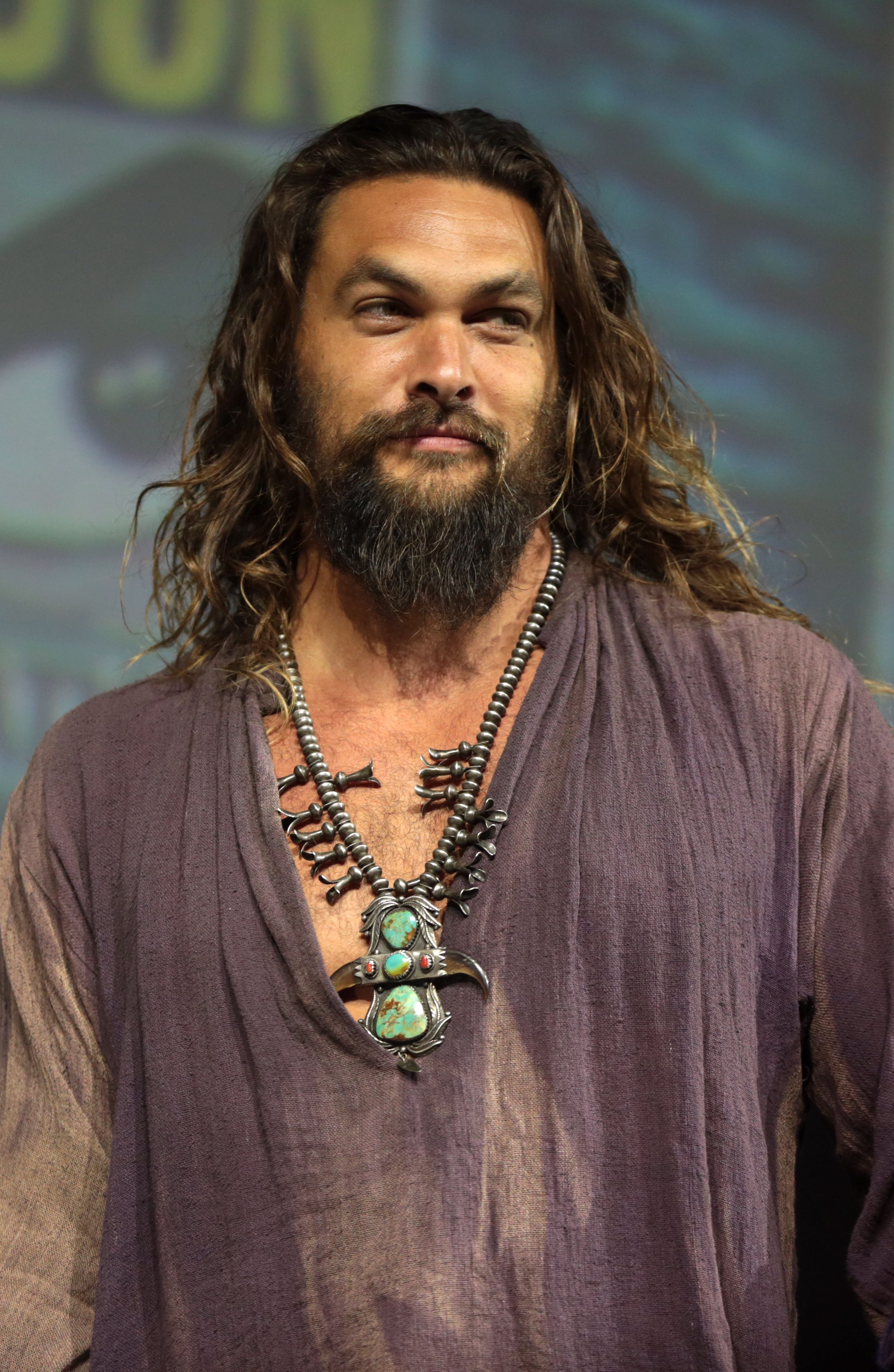 Jason Momoa at San Diego Comic-Con in 2018.