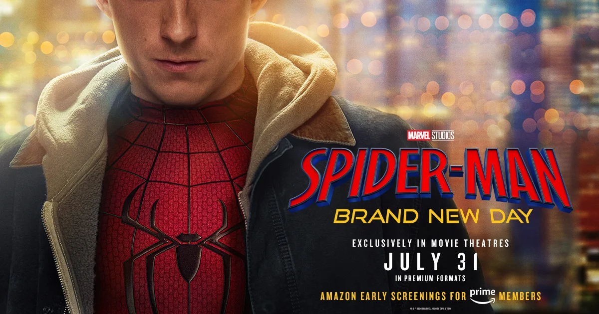 Tom Holland wears his Spider-Man suit under a jacket in official Brand New Day artwork