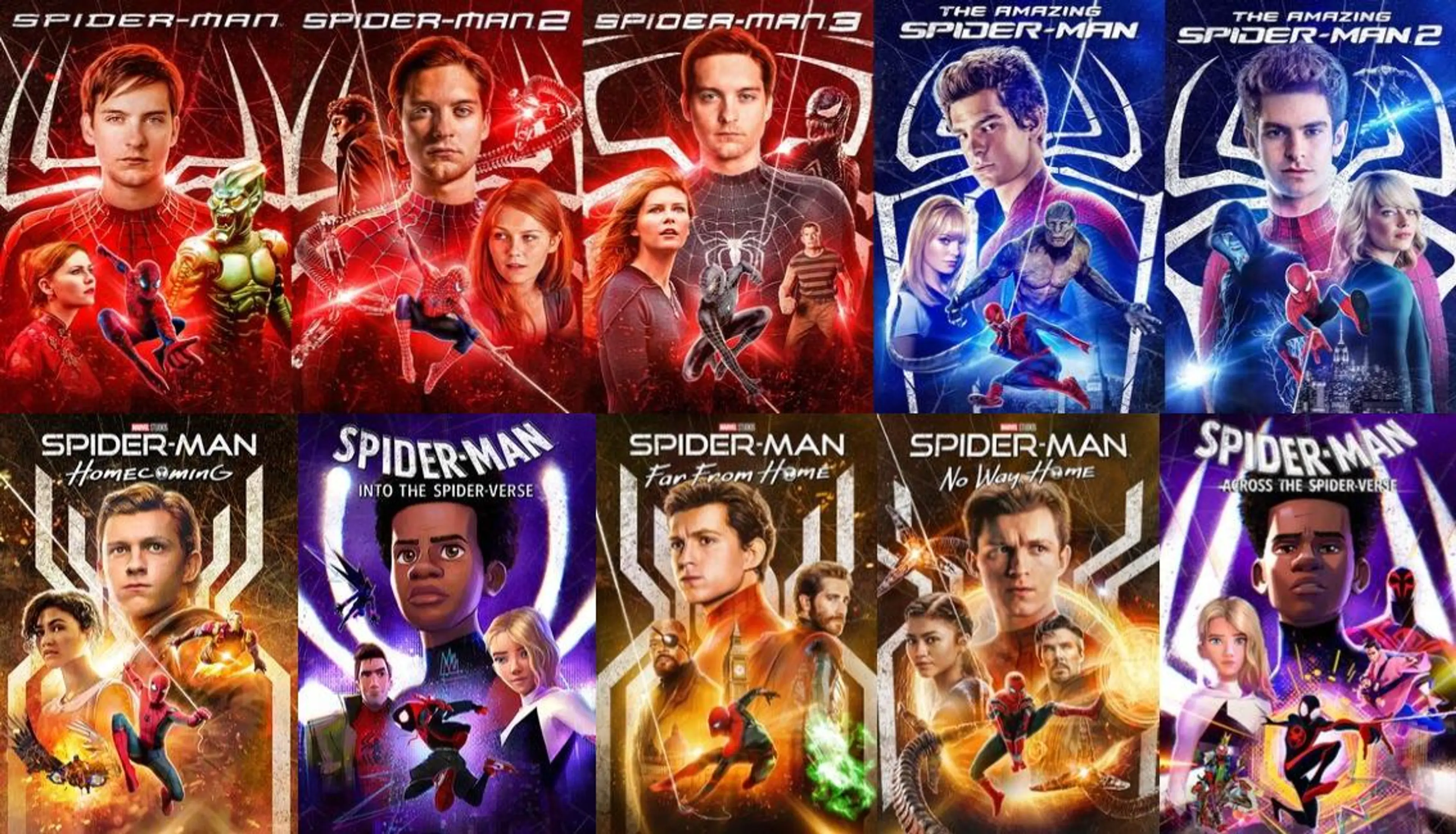 Spider-Man's Matching Digital Posters Are Dividing Fans