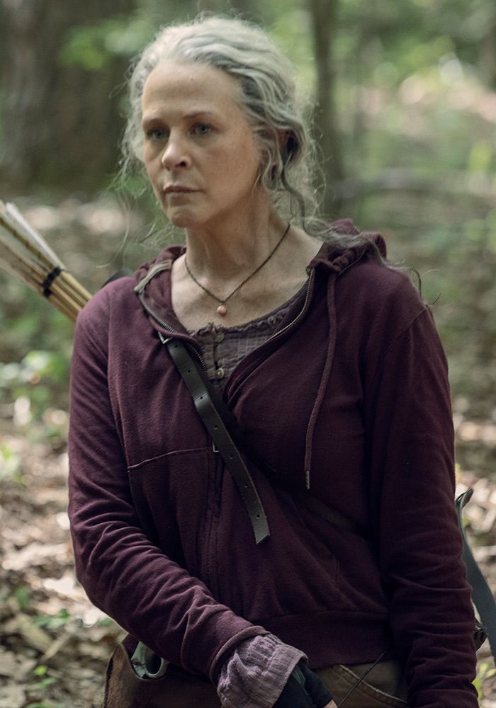 Melissa McBride as Carol Peletier in The Walking Dead.