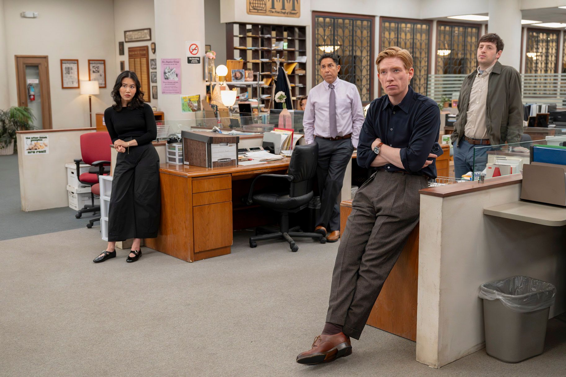 The newspaper office in The Paper.