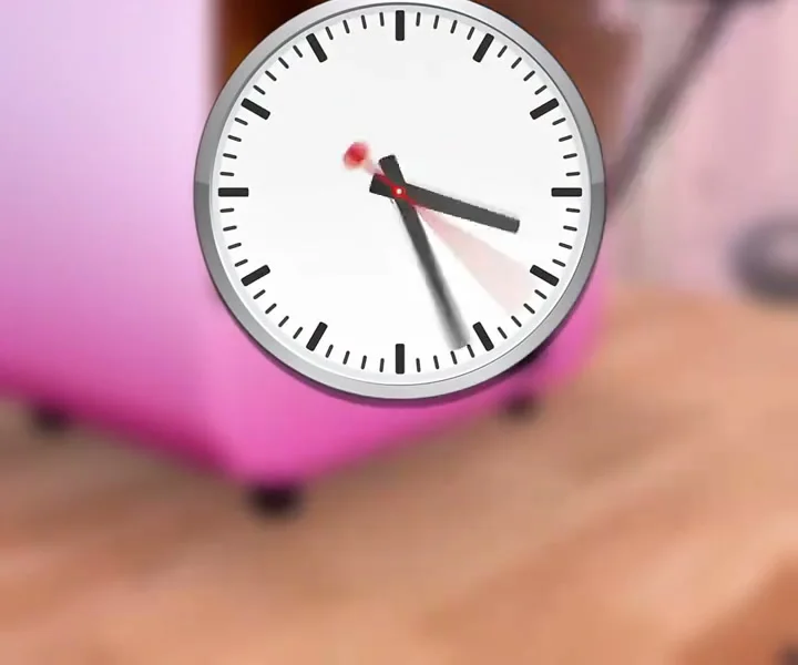 Clock shown during the Cake Dress quest oven stage.