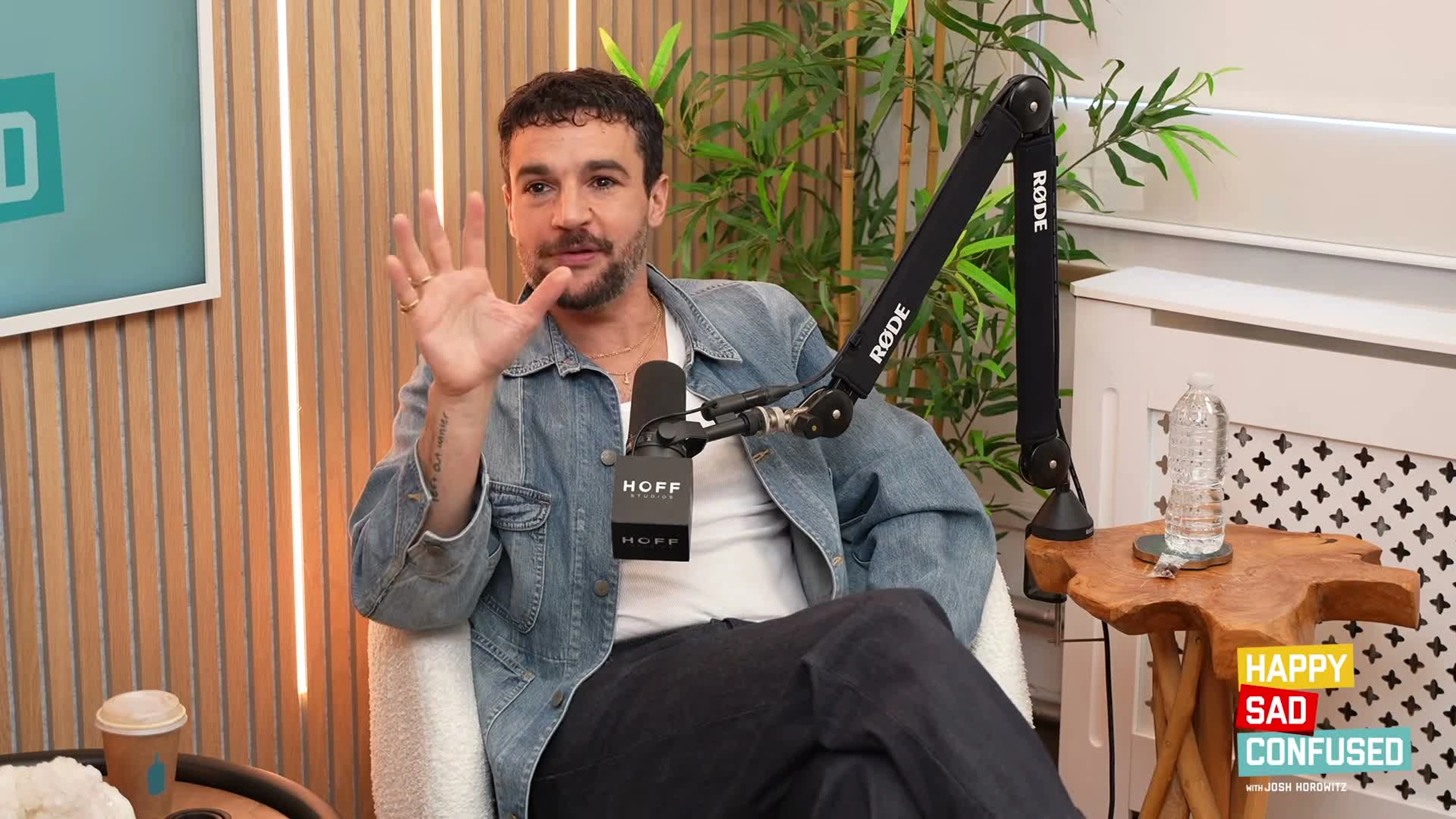 Christopher Abbott speaking with Josh Horowitz in his Happy Sad Confused interview.