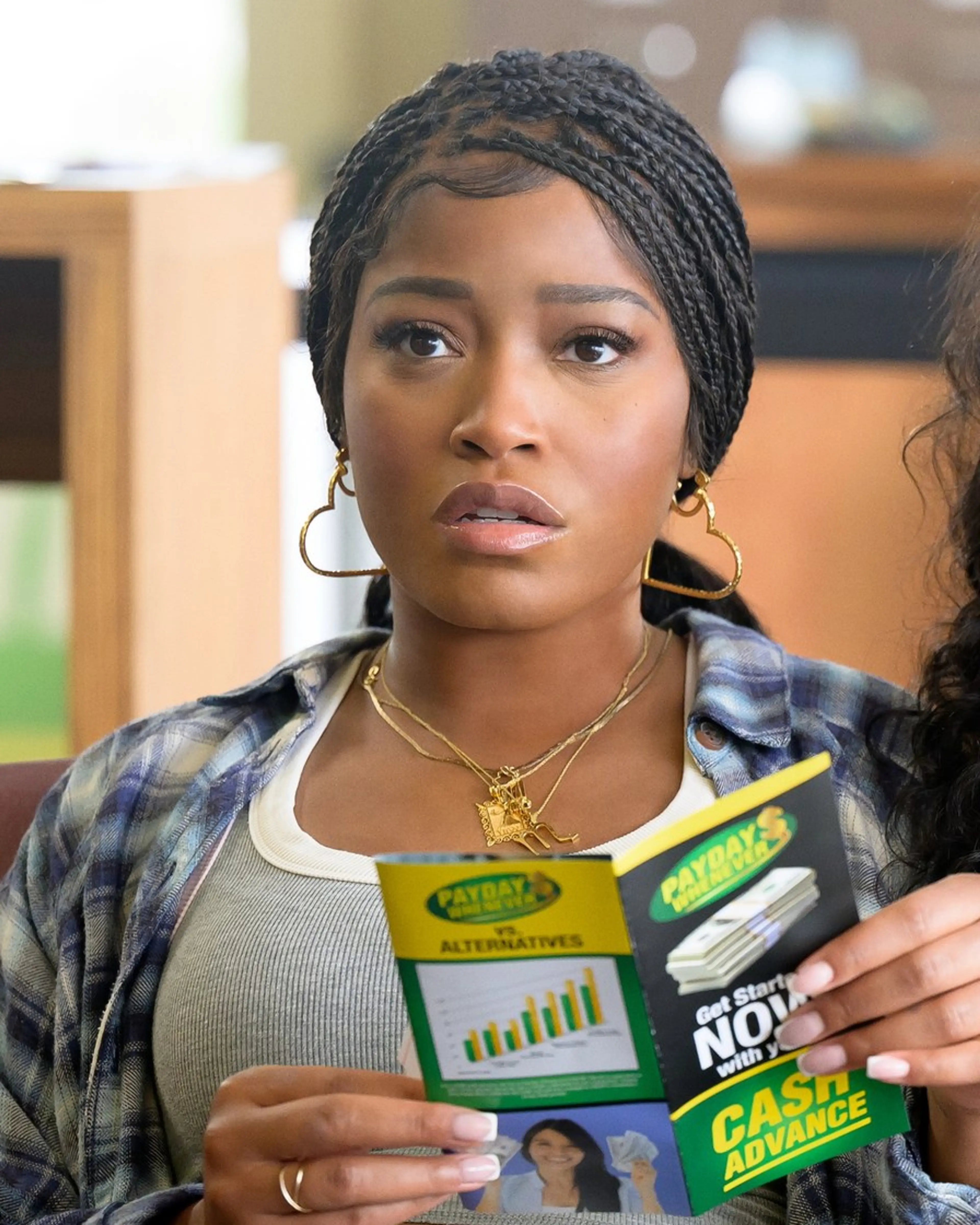 Keke Palmer as Dreux in One of Them Days.