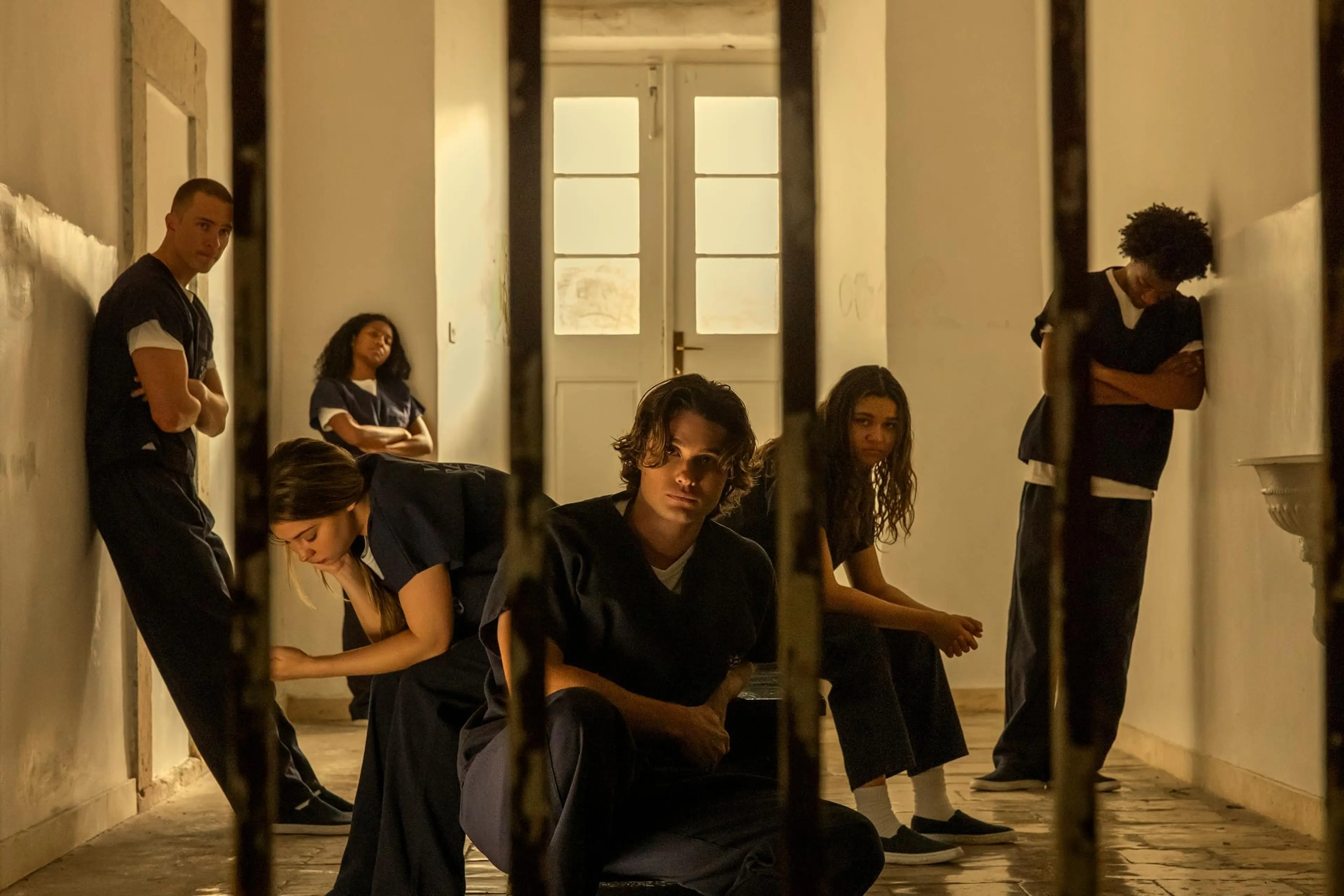 The Pogues sit behind bars in official Netflix imagery for Outer Banks Season 5.