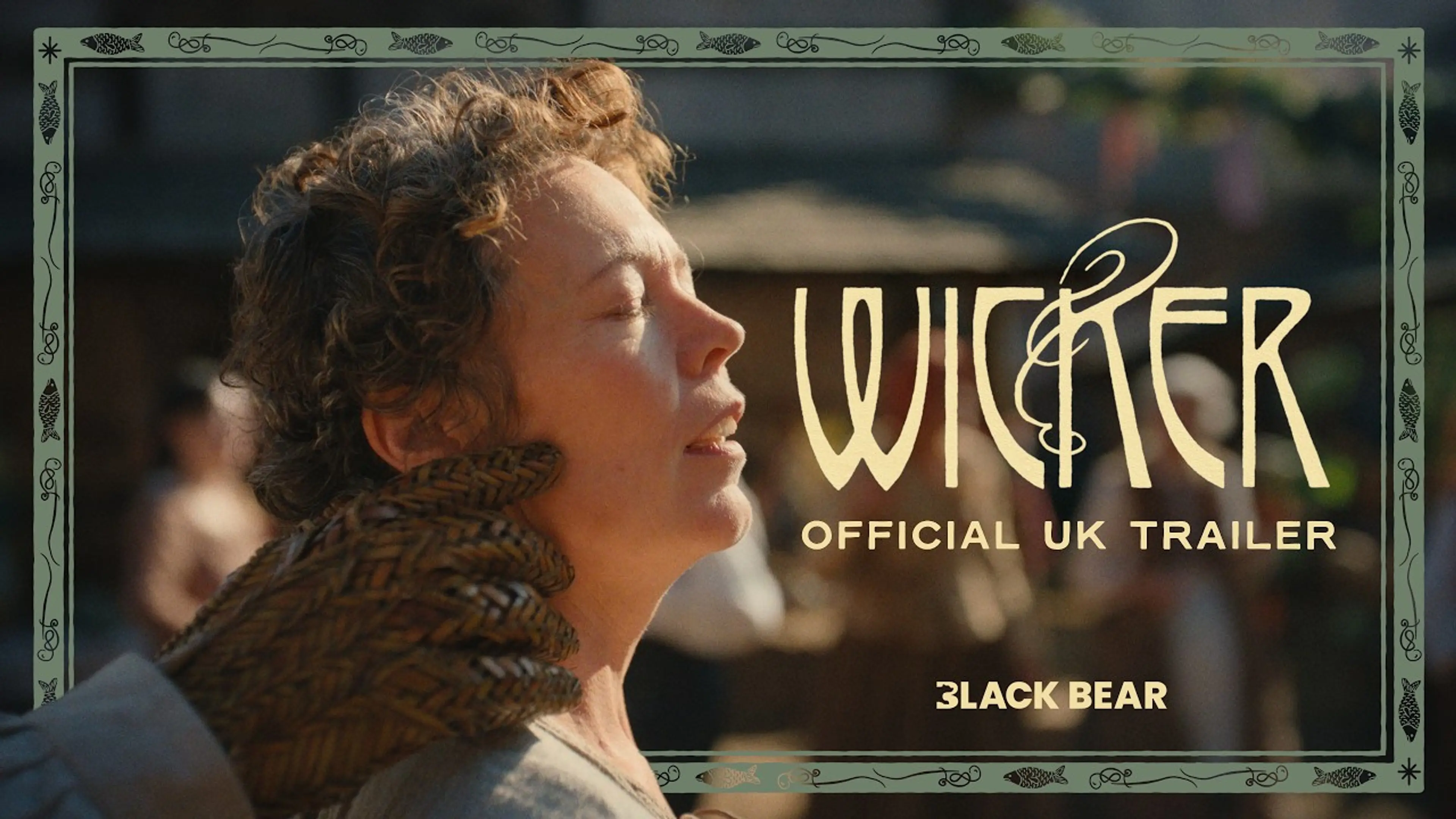 Olivia Colman and Alexander Skarsgård’s Wicker Husband in the official Wicker trailer.
