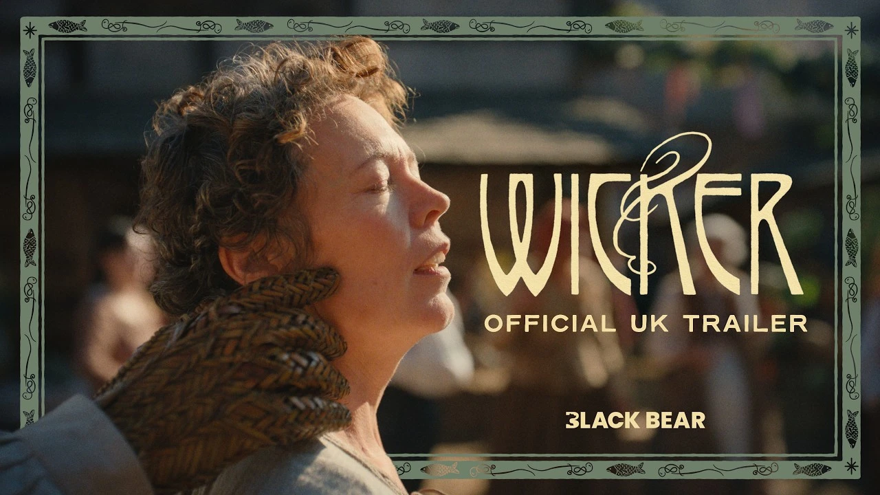 Olivia Colman and Alexander Skarsgård’s Wicker Husband in the official Wicker trailer.