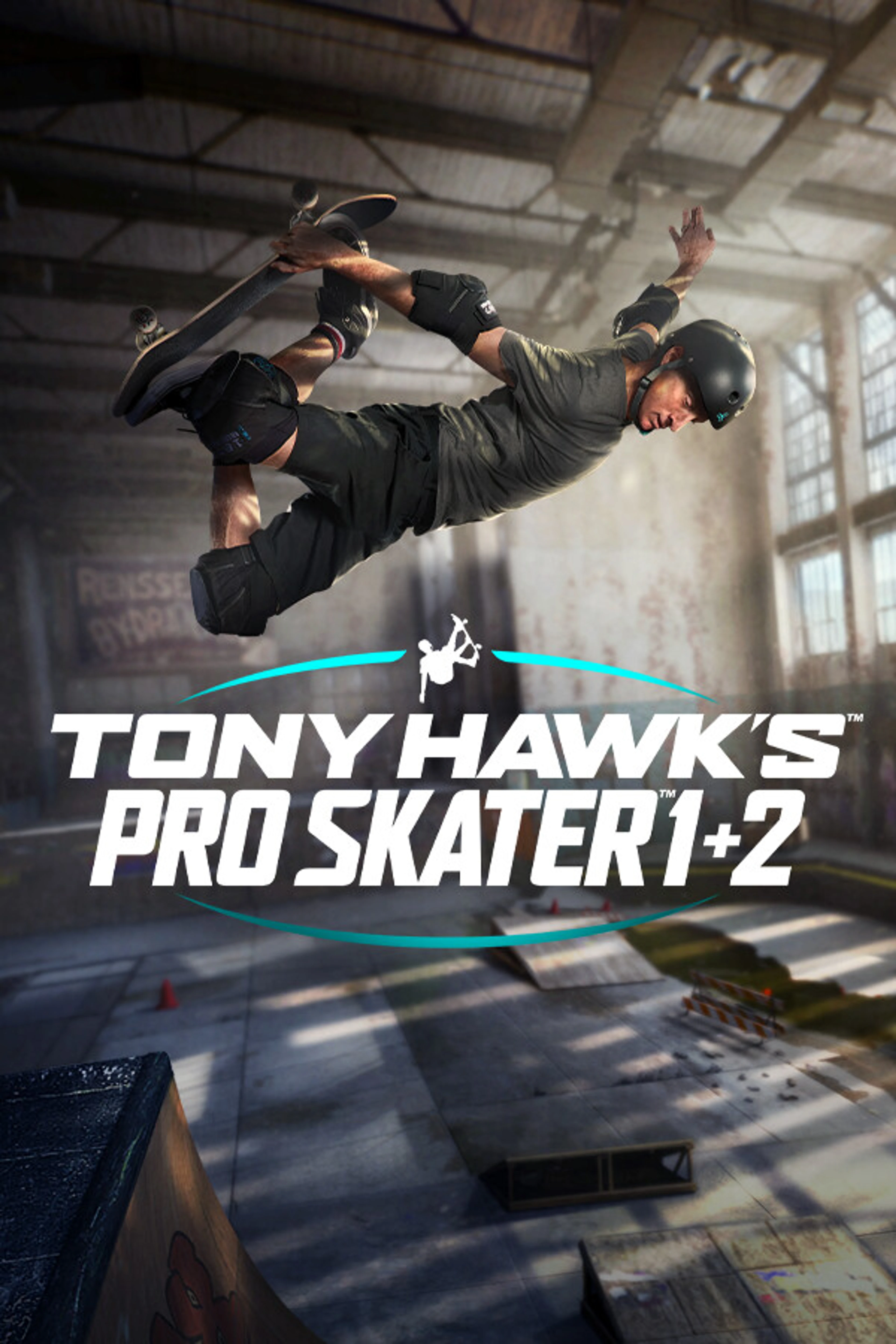 Official Tony Hawk’s Pro Skater 1 + 2 cover with its native title artwork.