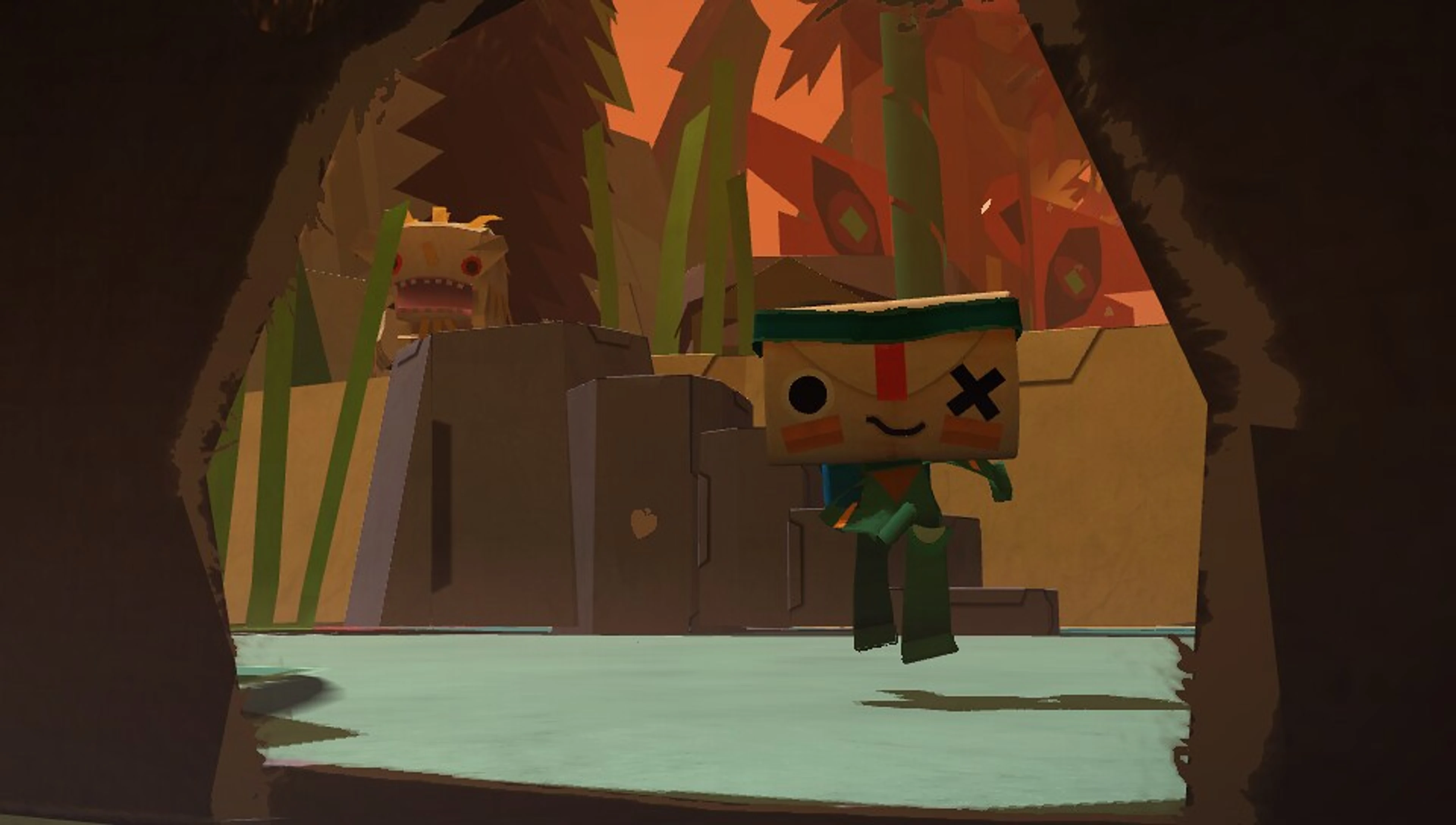 Tearaway on PS Vita: how to use the rear touch pad for drums and paper puzzles