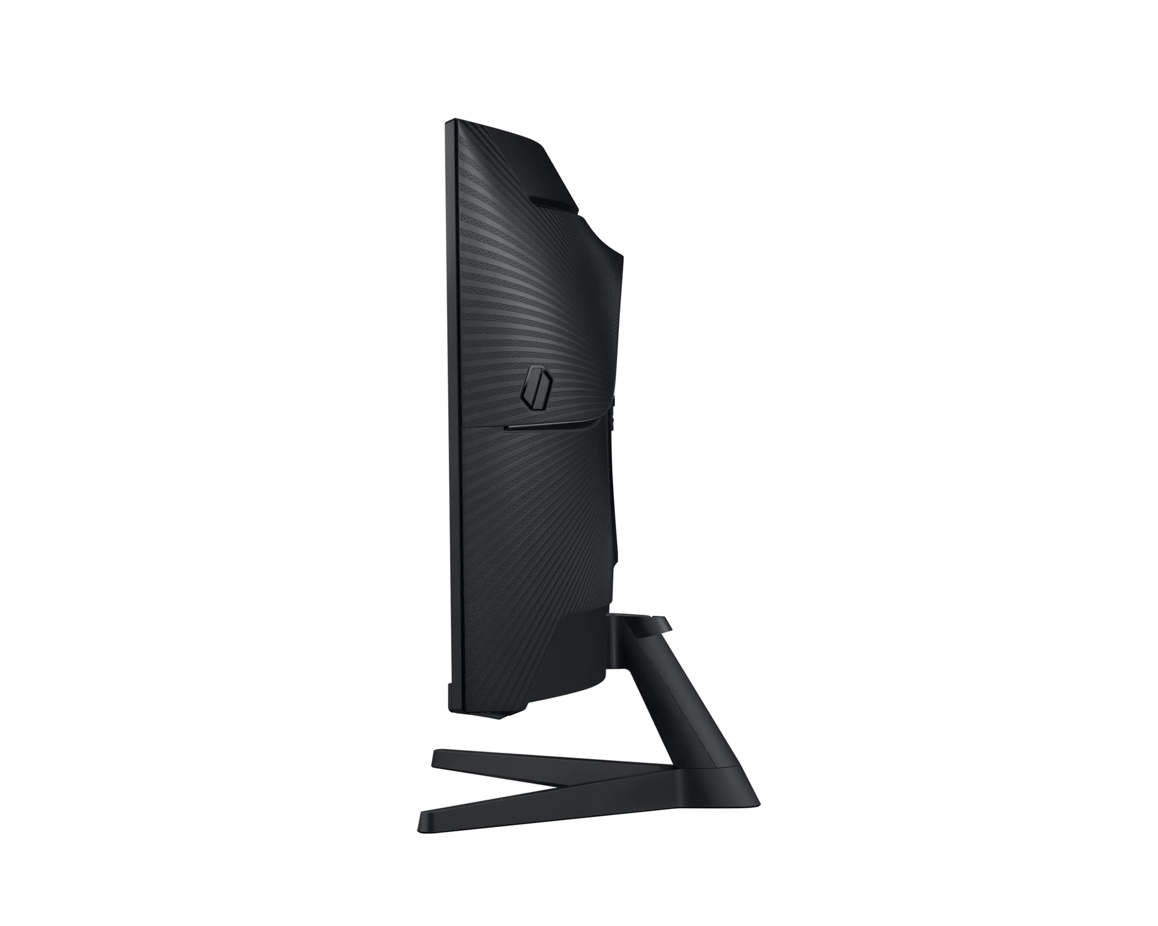 G55C side profile showing the screen depth and stand