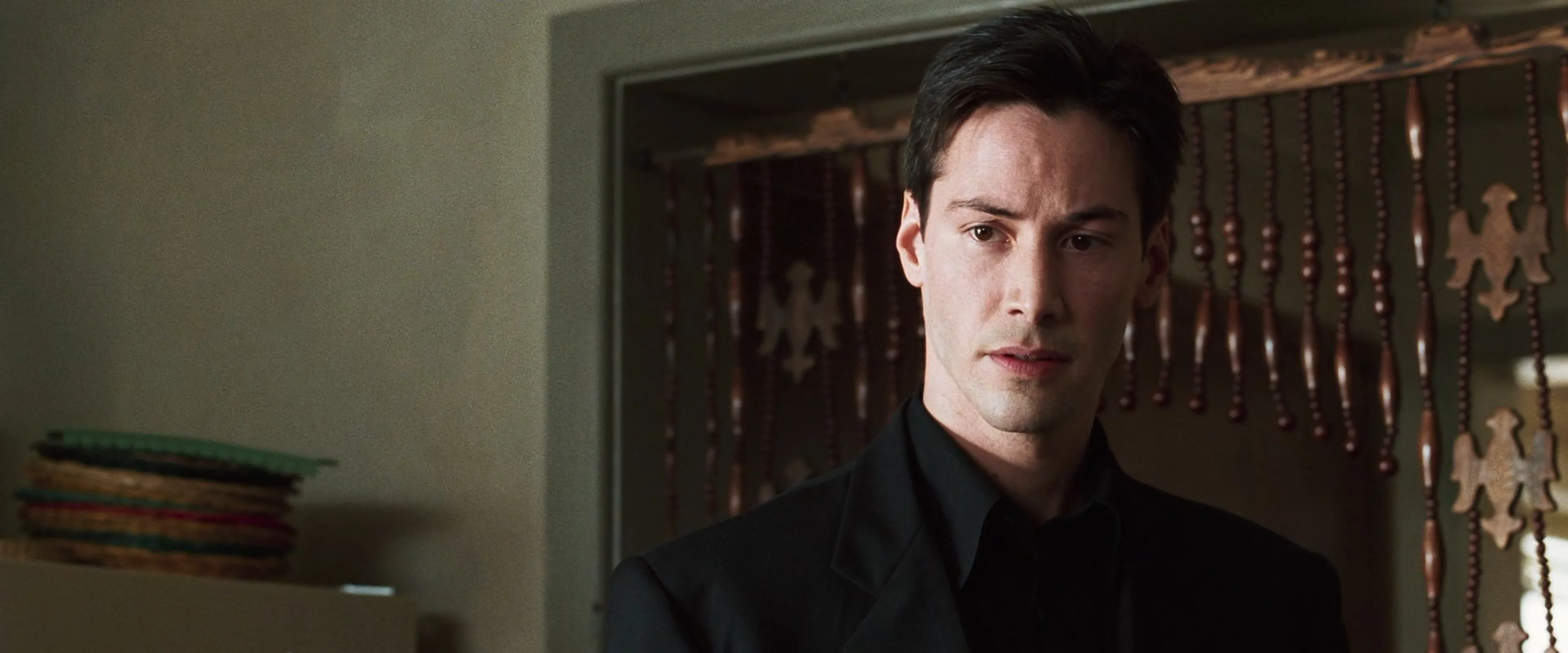 Keanu Reeves as Neo in the original 1999 movie The Matrix.