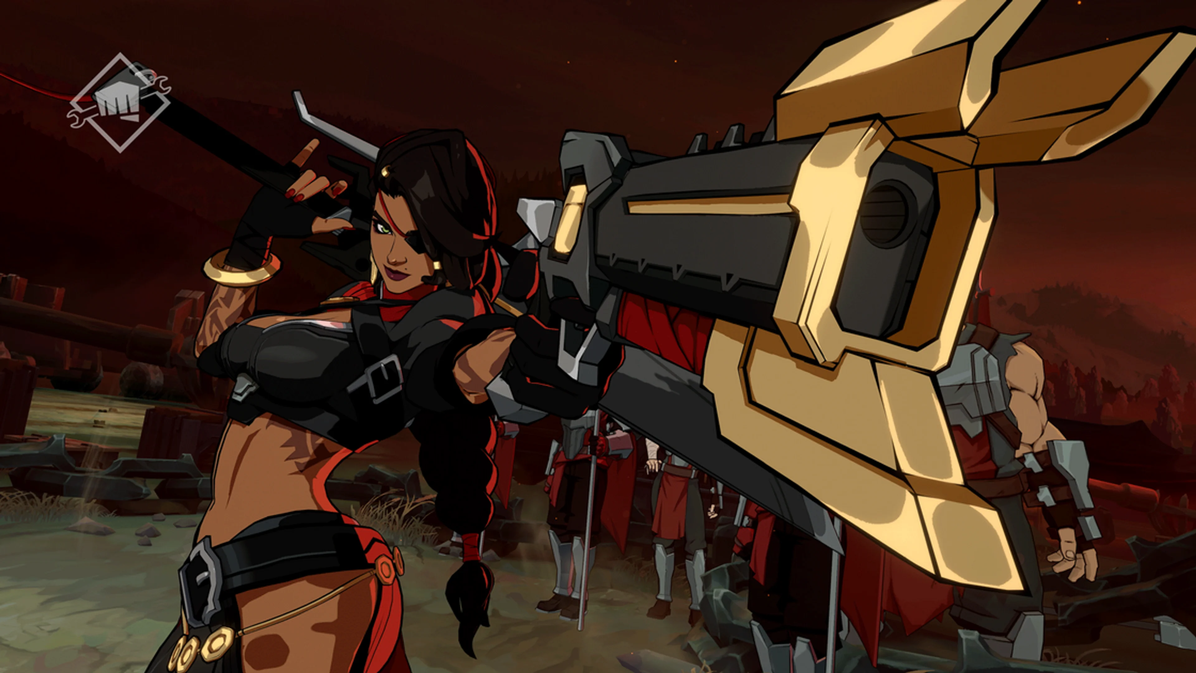 Official 2XKO work-in-progress art shows Samira, the next planned champion after Lux.