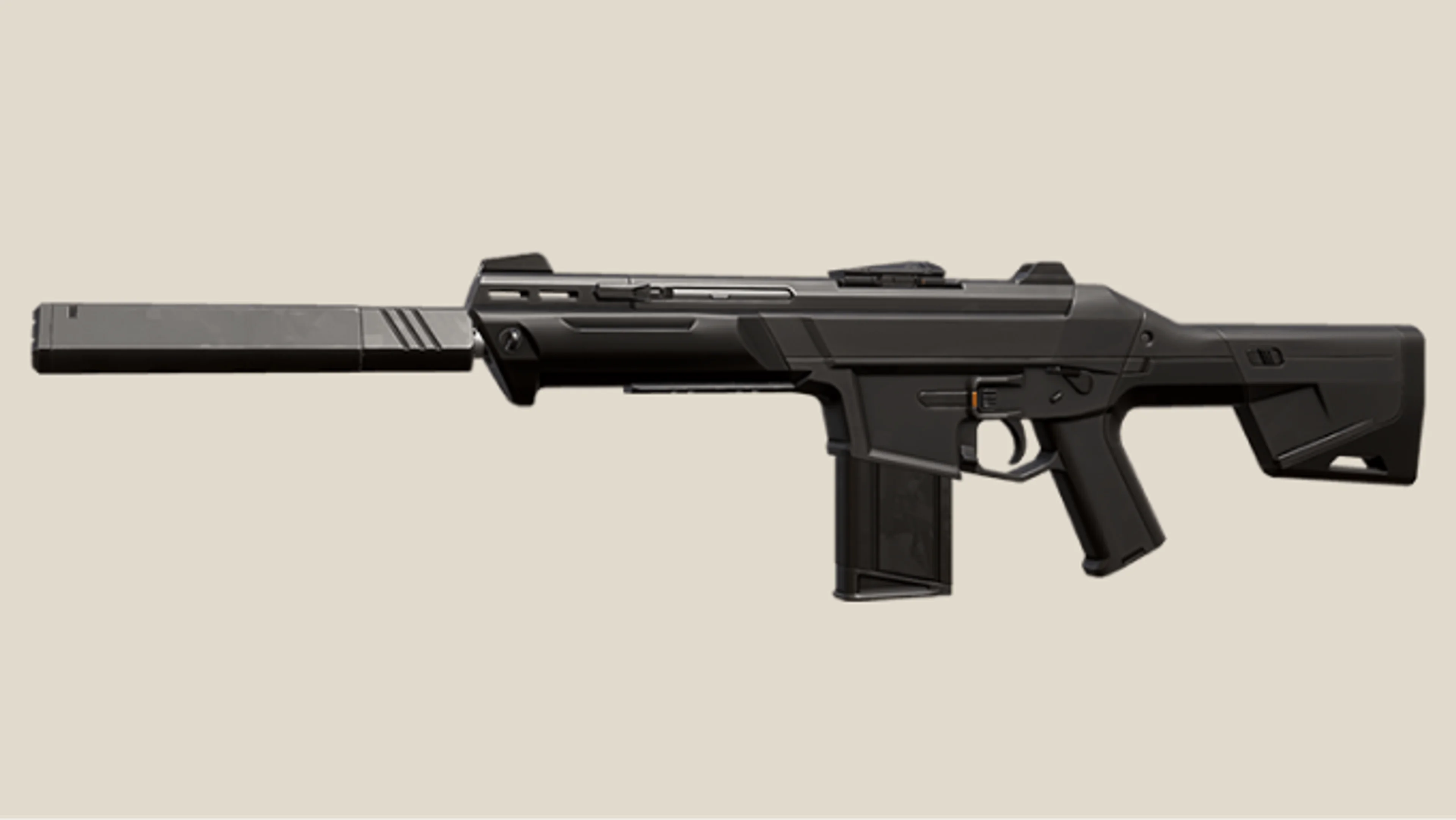 The Phantom rifle from Valorant's official arsenal