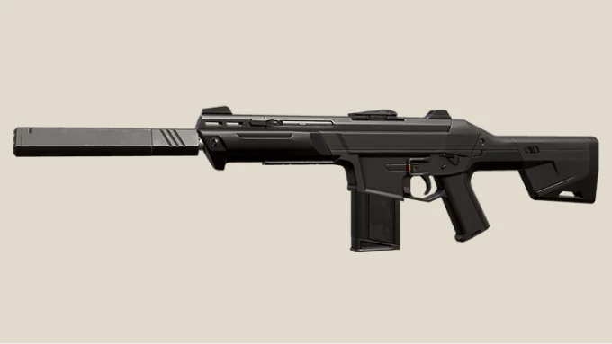 The Phantom rifle from Valorant's official arsenal