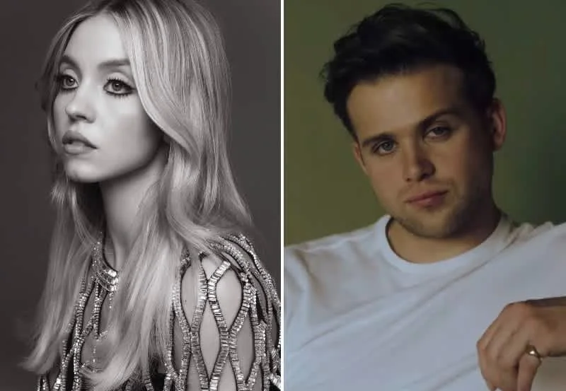 Sydney Sweeney and Leo Woodall appear together in a portrait released during the film’s production announcement.