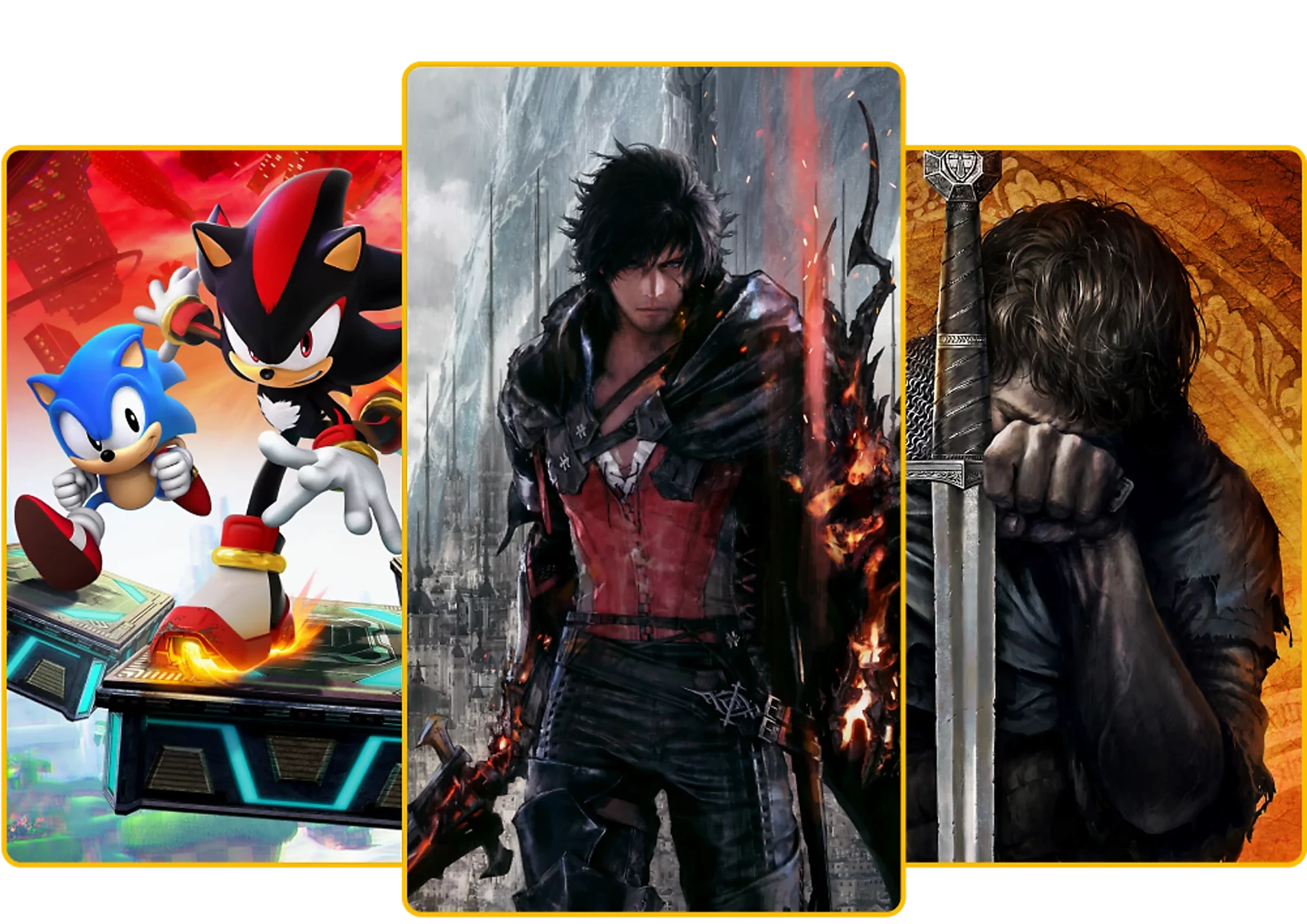 Final Fantasy XVI shown in the PlayStation Plus Game Catalog lineup.