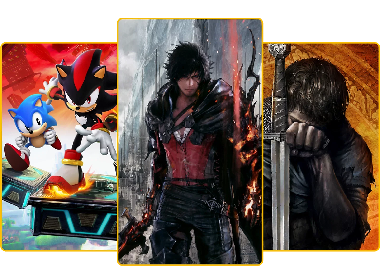 Final Fantasy XVI shown in the PlayStation Plus Game Catalog lineup.