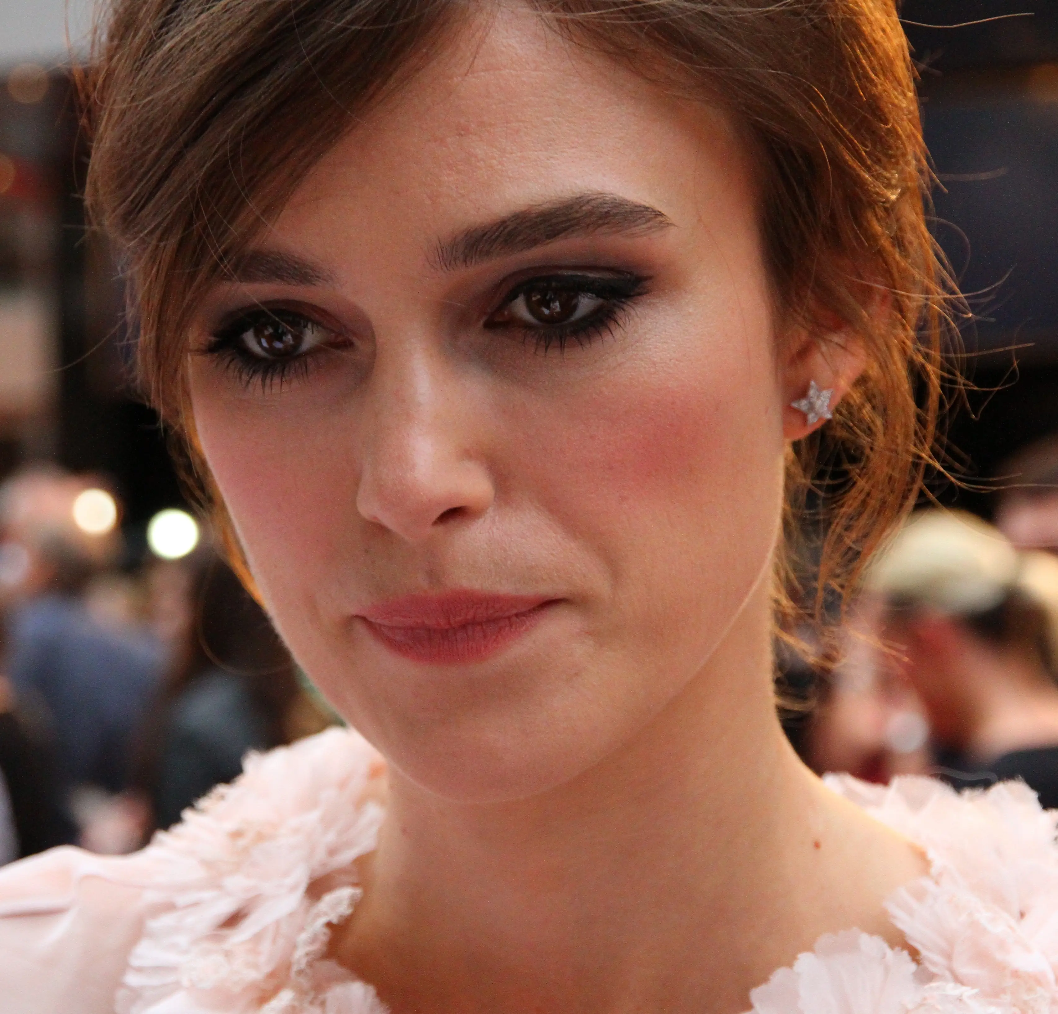 Keira Knightley at the Anna Karenina premiere in London in 2012.