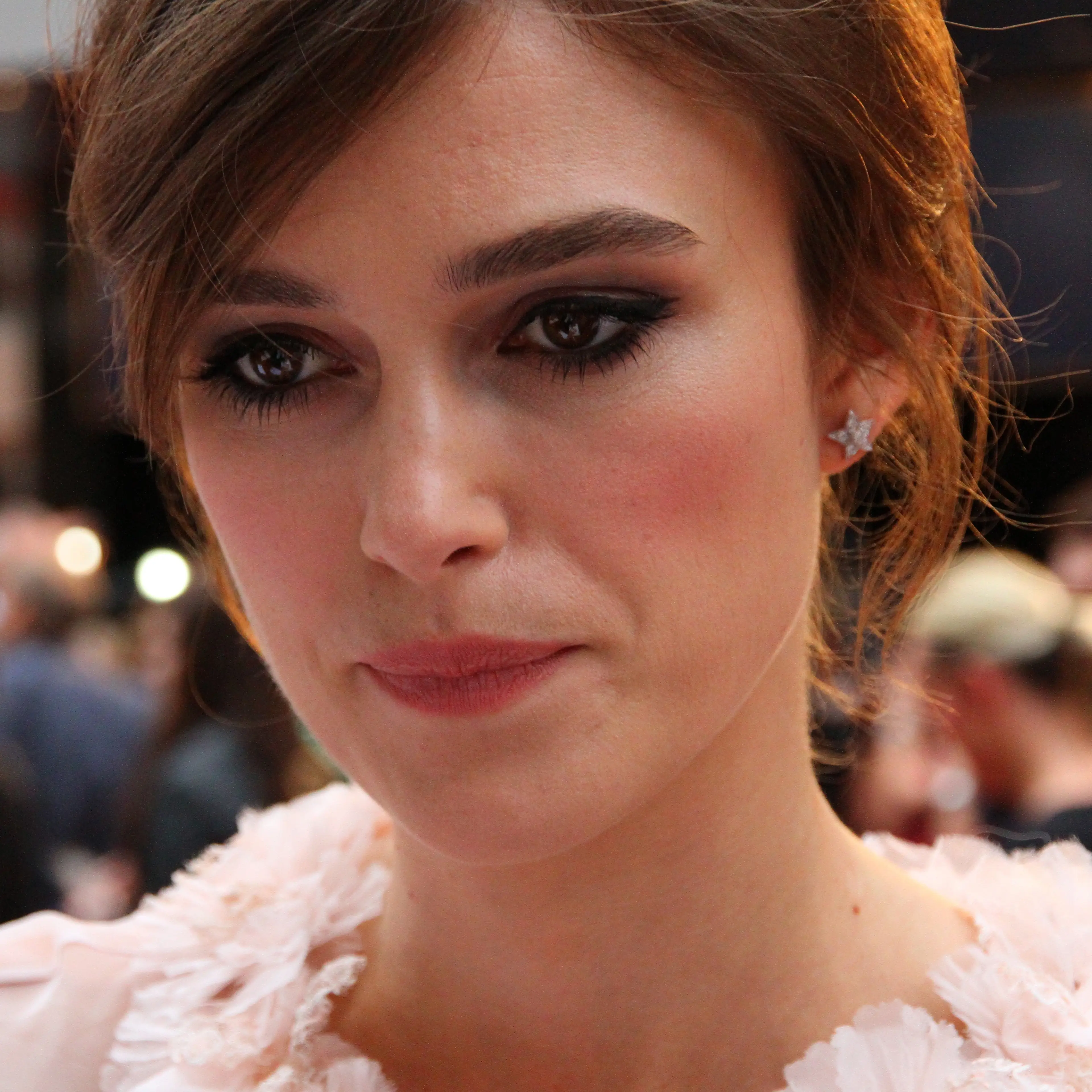 Keira Knightley at the Anna Karenina premiere in London in 2012.