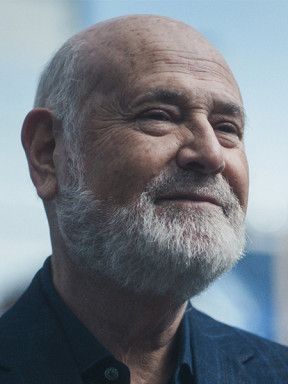 Rob Reiner looks slightly upward in an official Television Academy portrait.