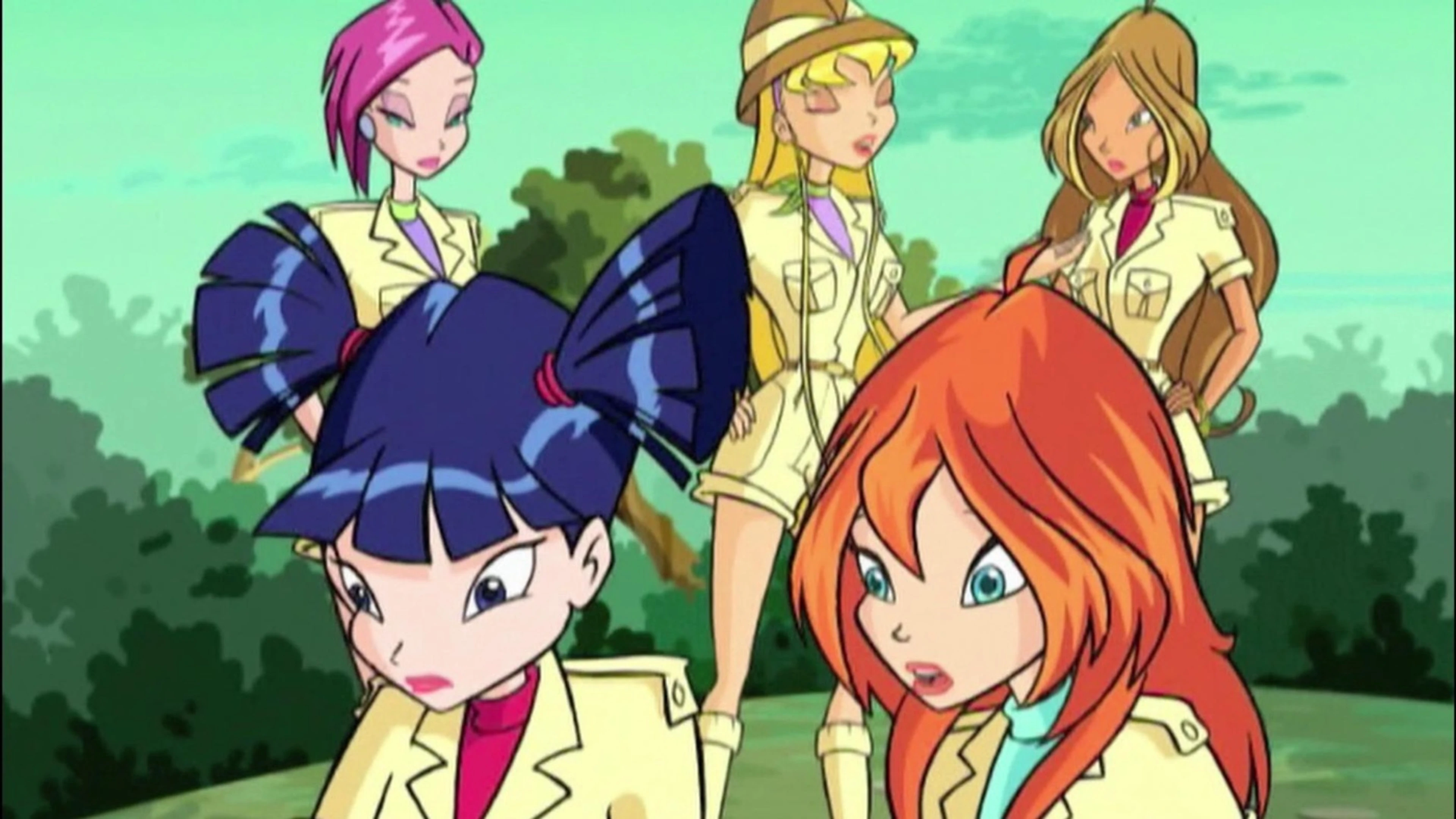 Characters from Winx Club.