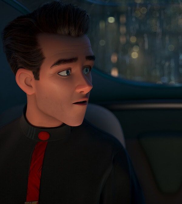 Raymond Gunn, voiced by Sam Rockwell, in an official film still.