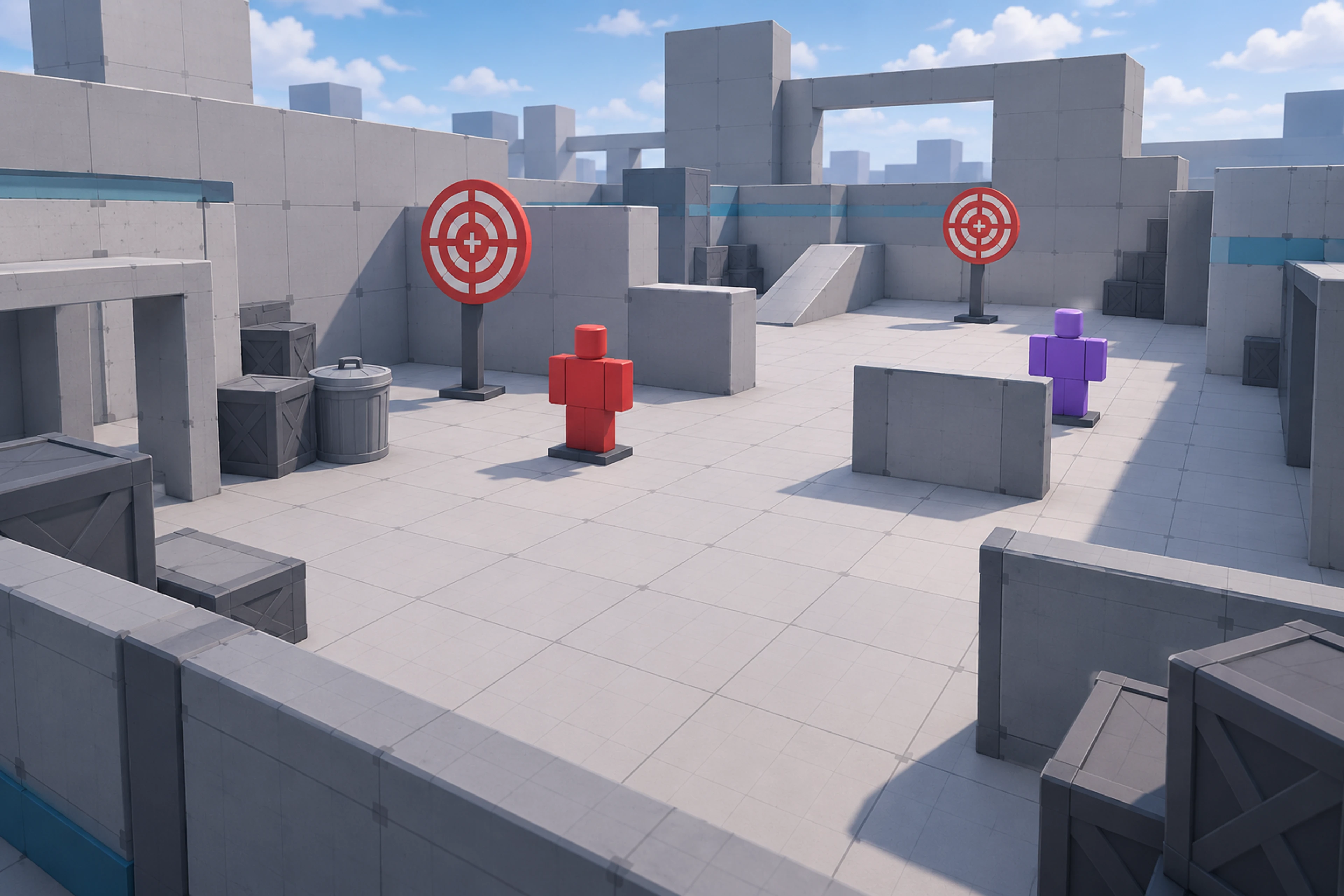 Roblox RIVALS Shooting Range: How to Try Locked Weapons