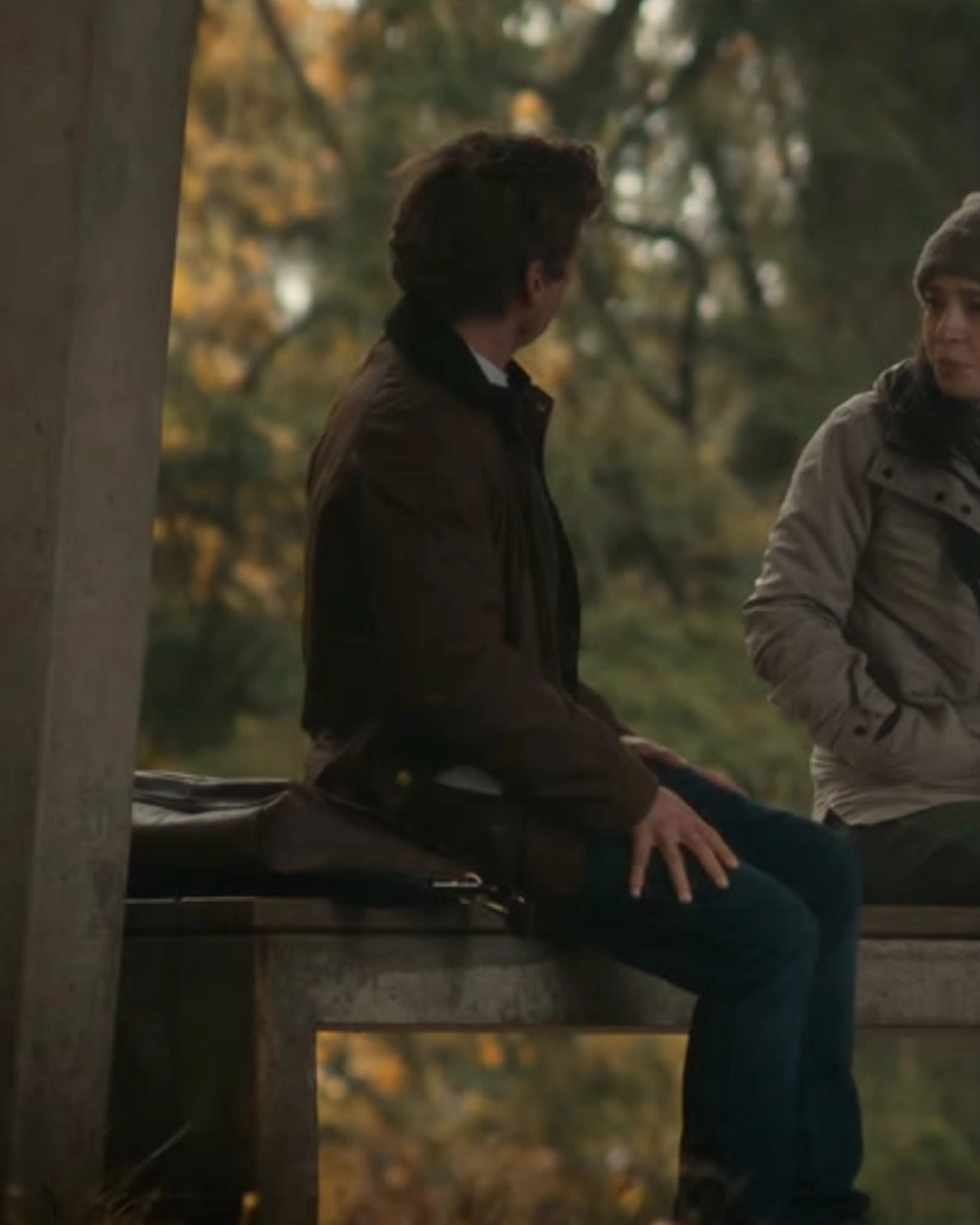 Jeremy Allen White as reporter Jeff Horwitz in The Social Reckoning.