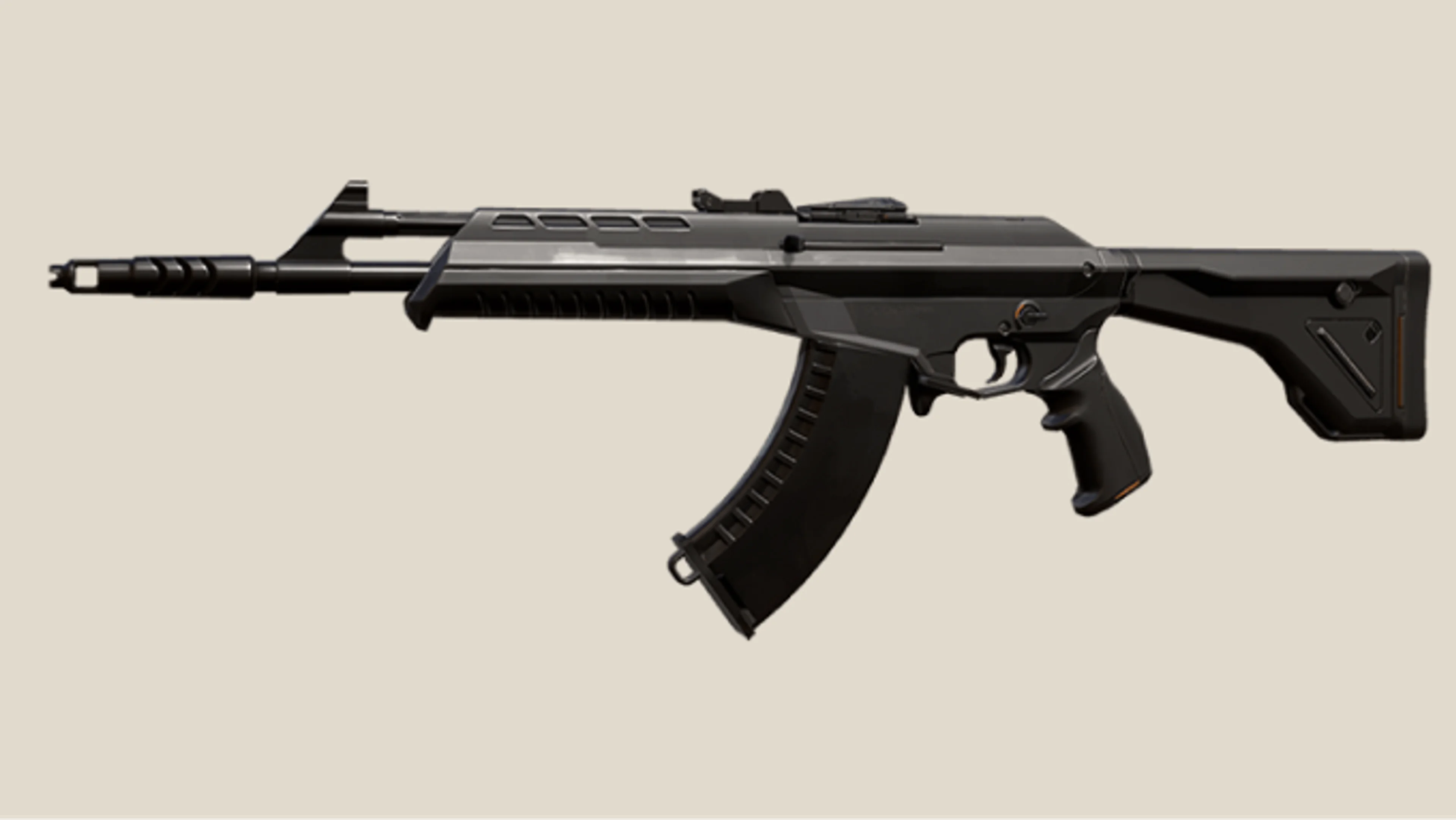 The Vandal rifle from Valorant's official arsenal