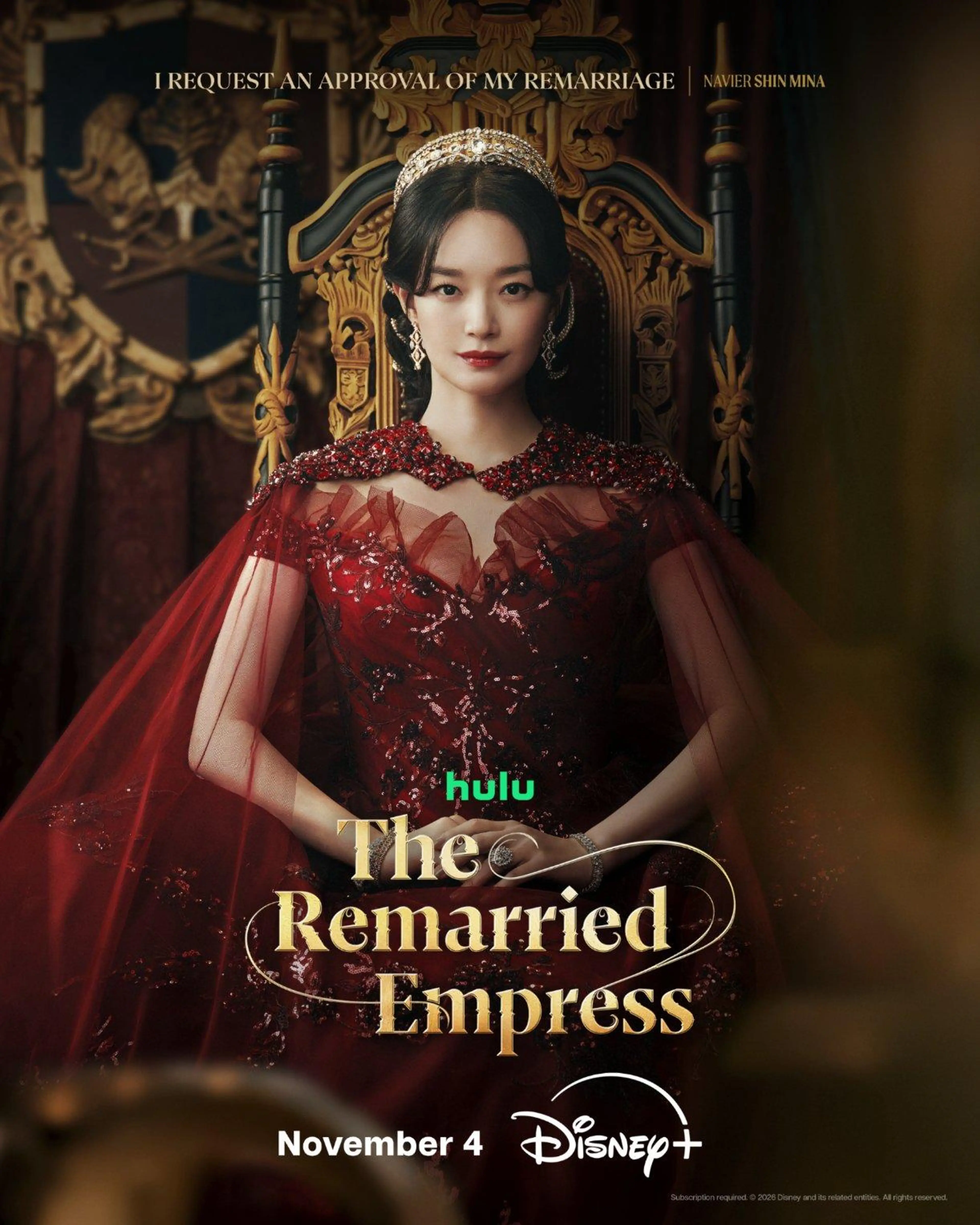 Shin Mina in official promotional imagery for The Remarried Empress.